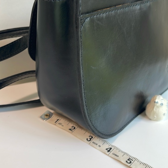 Patricia Nash Claretta Saddle Crossbody Bag In Black New Without Tag 🏷️ - Picture 15 of 15
